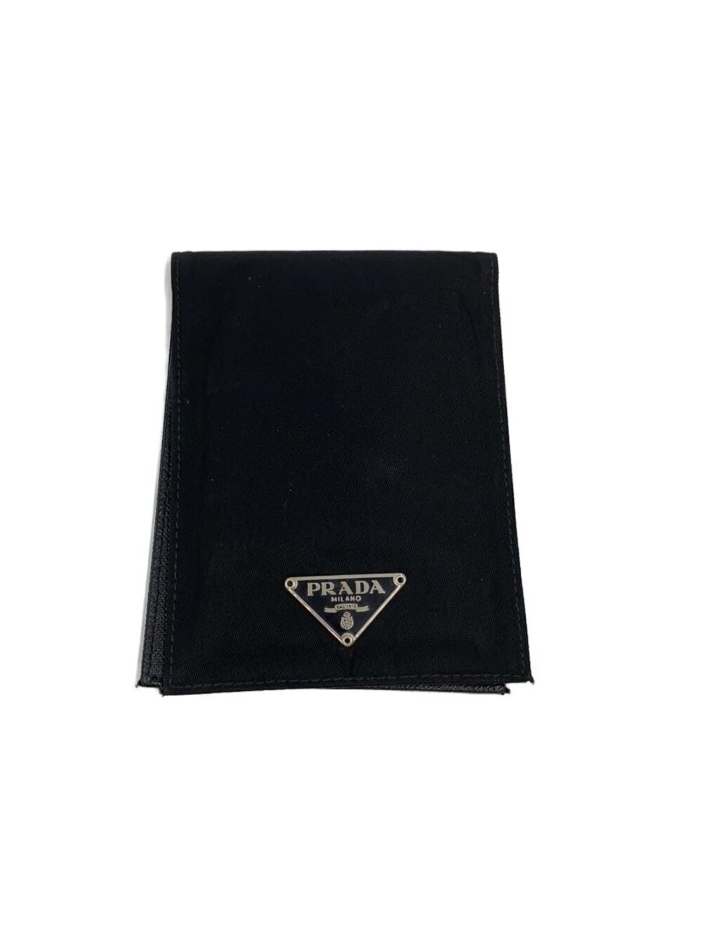 Prada Pass Case Wallet Black